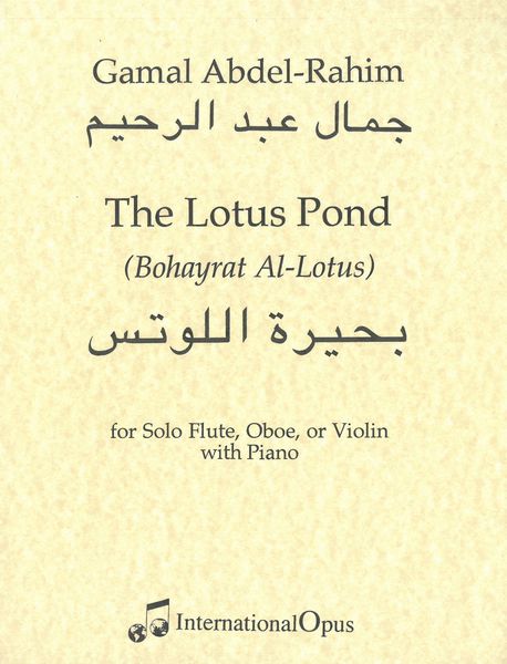 Lotus Pond : For Flute, Oboe Or Violin and Piano.