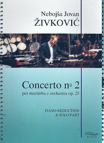 Concerto No. 2, Op. 25 : Per Marimba E Orchestra - Piano reduction (1996/97).