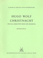 Christnacht / Vocal Score by Leopold Spitzer.