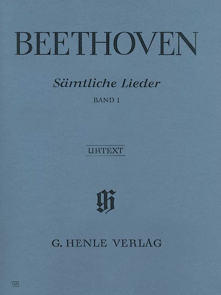 Sämtliche Lieder, Band 1 / edited by Helga Luehning.