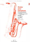 Etudes Pour Saxophone, Vol. 2.