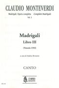 Madrigali, Libro III : Modern Clefs.