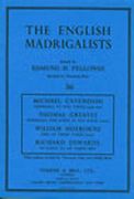Madrigals by Michael Cavendish, Thomas Greaves, William Holborne and Richard Edwards.