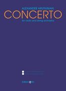 Concerto : For Violin and String Orchestra (1988).
