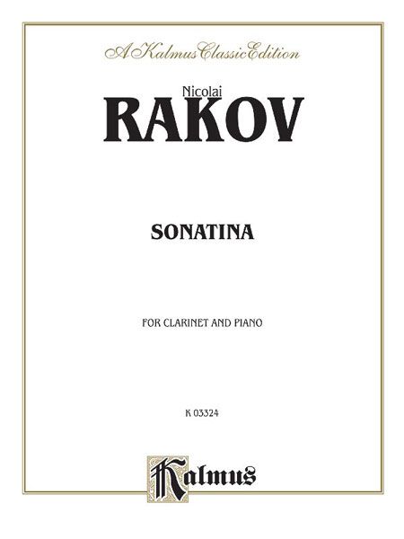 Sonatina : For Clarinet and Piano (1963).