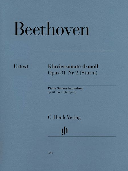 Klaviersonate Nr. 17 D-Moll, Op. 31 No. 2 (Tempest) / edited by Norbert Gertsch and Murray Perahia.