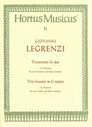 Trio Sonata In G Major (la Raspona) : For Two Violins and Basso Continuo.