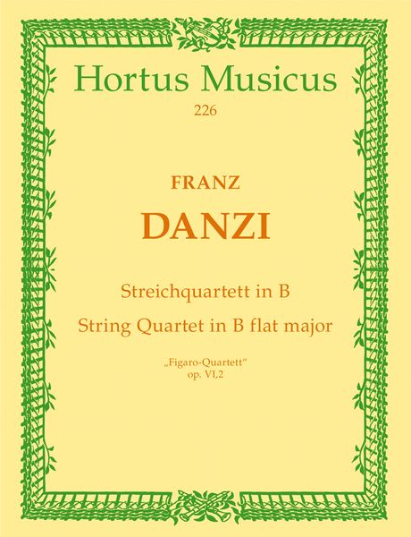 Streichquartett B-Dur (Figaro-Quartett), Op. 6/2.