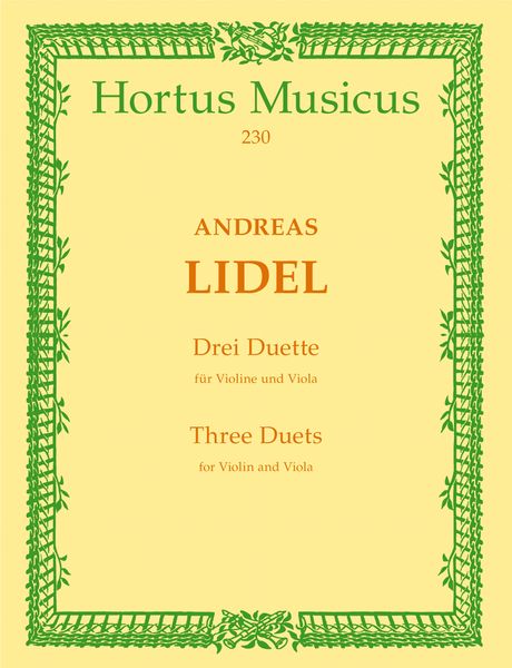 Three Duets, Op. 3 Nos. 1-3 : For Violin and Viola.