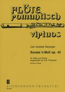 Sonate H-Moll, Op. 45 : Für Flöte Un Klavier.