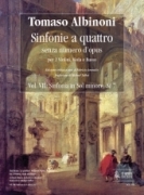 Sinfonie A Quattro Senza Numero D'opus, Vol. 7 : Sinfonia In Sol Minore, Si 7.