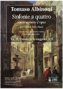 Sinfonie A Quattro Senza Numero D'opus, Vol. 9 : Sinfonia In Fa Maggiore, Si 9.