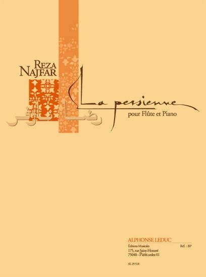 Persienne : Pour Flute Et Piano (2001).