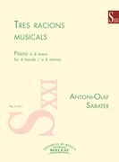 Tres Racions Musicals : For Piano 4 Hands (2003).