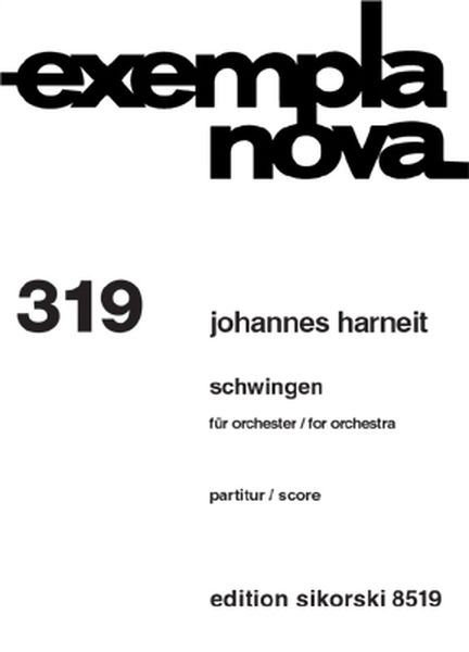 Schwingen : For Orchestra (2003).