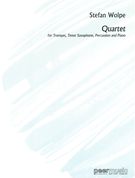 Quartet : For Trumpet, Tenor Saxophone, Percussion and Piano (1950-1954).