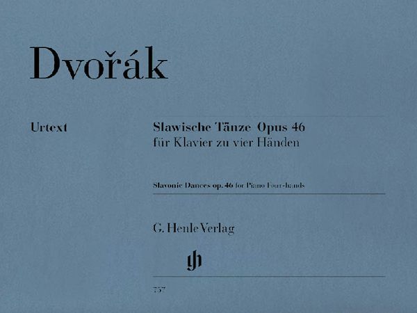 Slavonic Dances, Op. 46 : For Piano Four-Hands / edited by Klaus Döge.