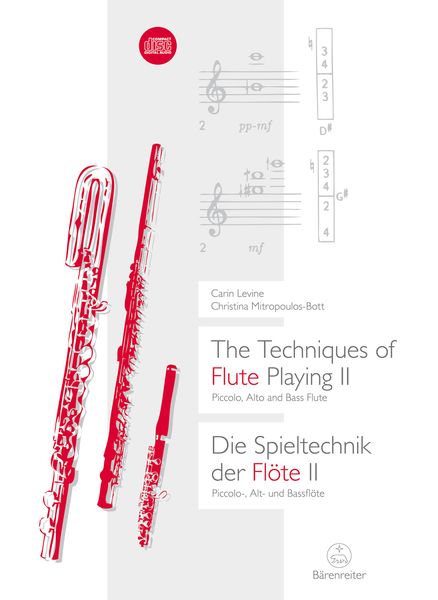 Techniques of Flute Playing, Vol. 2 : Piccolo, Alto and Bass Flute.