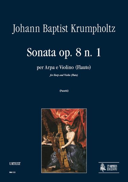 Sonata, Op. 8 No. 1 : Per Arpa E Violino (Flauto) / edited by Anna Pasetti.