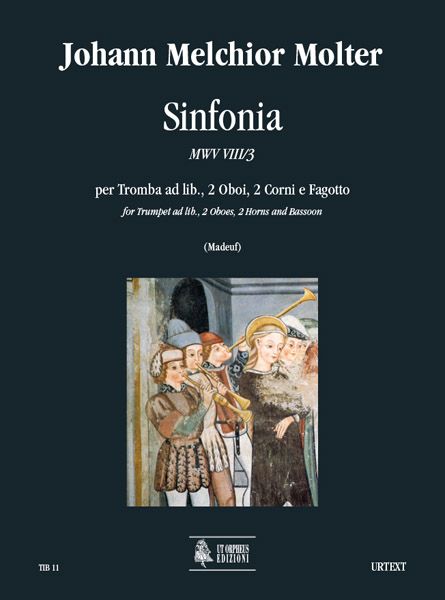 Sinfonia, Mwv VIII/3 : Per Tromba Ad Lib., 2 Oboi, 2 Corni E Fagotto / Ed. Jean-Francois Madeuf.