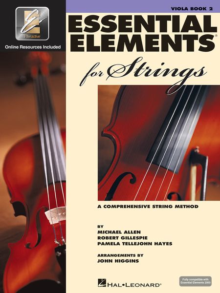 Essential Elements 2000 For Strings, Book 2 : For Viola - With EEI.
