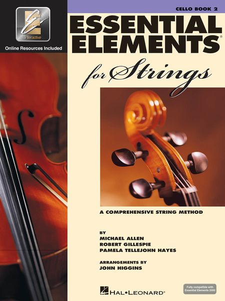 Essential Elements 2000 For Strings, Book 2 : For Cello - With EEI.