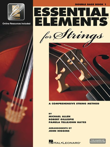 Essential Elements 2000 For Strings : For String Bass - With EEI.