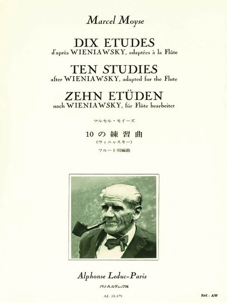 Ten Studies After Wieniawsky : Adapted For The Flute.