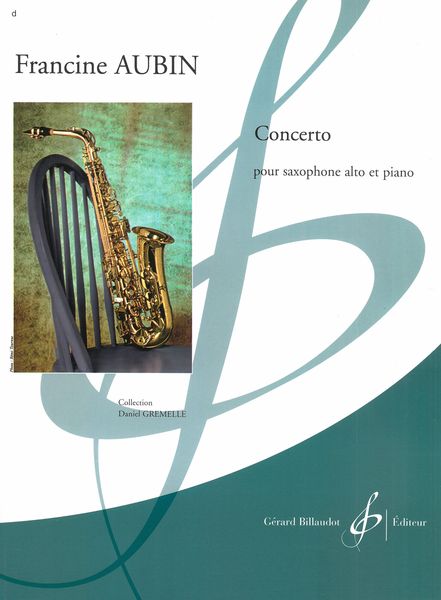 Concerto : Pour Saxophone Alto Et Piano.