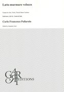 Laeto Murmure Veloces : Cantata For Alto, Violin, Viola And Basso Continuo / Ed. Alejandro Garri.