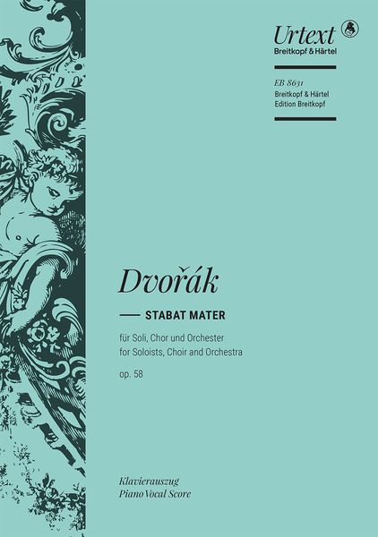 Stabat Mater : Für Soli, Chor und Orchester, Op. 58 - Piano reduction.