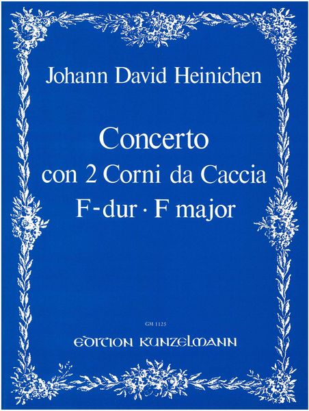 Concerto Con Corni Da Caccia E Orchestra : For Two Horns & Orchestra / Red. For 2 Horns & Piano.