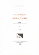 Opera Omnia, Vol. 4 : The First and Second Books Of Madrigals (1581, 1584).