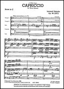 Capriccio Op. 90 : For Brass Quintet.