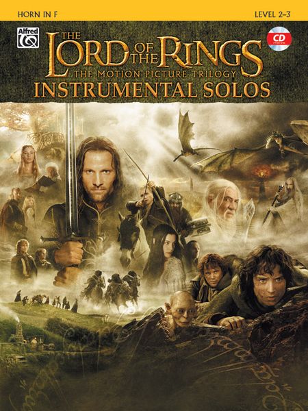 Lord Of The Rings : Instrumental Solos For Horn In F.