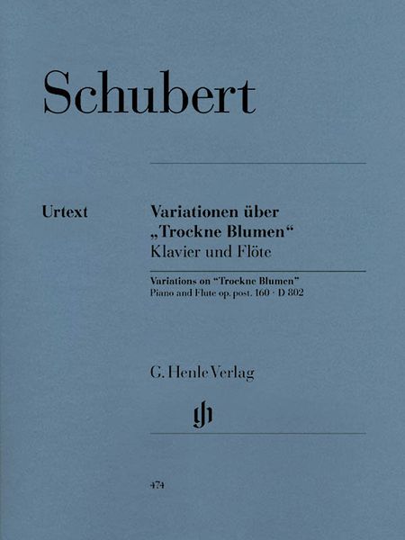 Variations On Dry Flowers Op. Posth. 160 : For Flute and Piano.