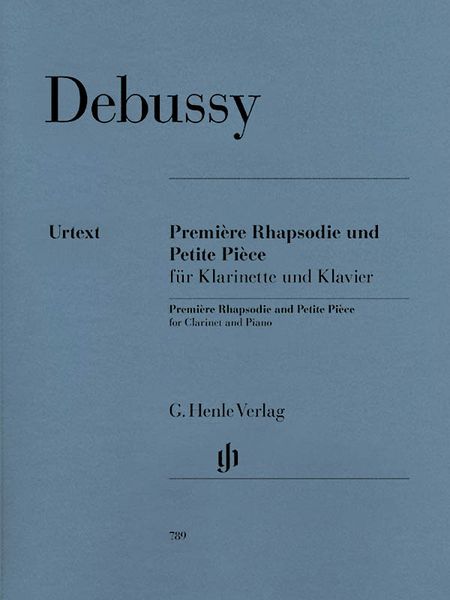 Première Rhapsodie and Petite Piece : For Clarinet and Piano / edited by Ernst-Günter Heinemann.
