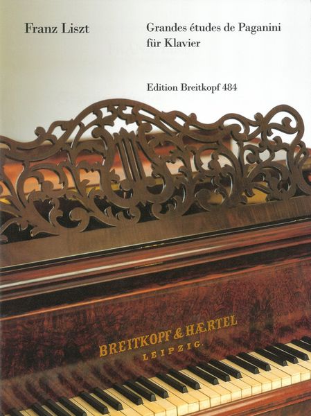 6 Etudes After Paganini : For Piano / edited by Ferruccio Busoni.