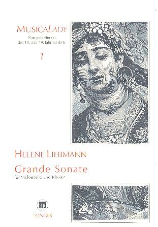 Grande Sonate : Für Violoncello Und Klavier, Op. 10 / Edited By Fine Zimmermann.