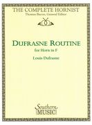 Dufranse Routine : For Horn In F / edited by Thomas Bacon.