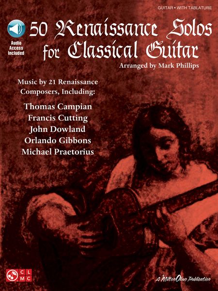 50 Renaissance Solos For Classical Guitar / arranged by Mark Phillips.