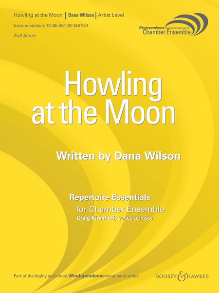 Howling At The Moon : For Saxophone Quartet.