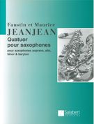 Quartet : For 4 Saxophones (Soprano, Alto, Tenor and Bari).