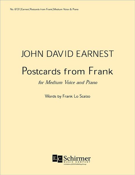 Postcards From Frank : For Medium Voice And Piano (1995).