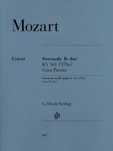Serenade In B Flat Major, K. 361 (370a) : Gran Partita / edited by Henrik Wiese.