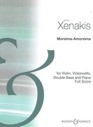 Morsima-Amorsima (St/4-1,030762) : For Violin, Violoncello, String Bass and Piano.