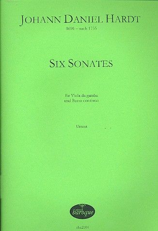 Six Sonates : Für Viola Da Gamba und Basso Continuo / edited by Olaf Tetampel.