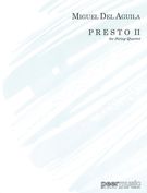 Presto II : For String Quartet (1989, Rev. 1995).