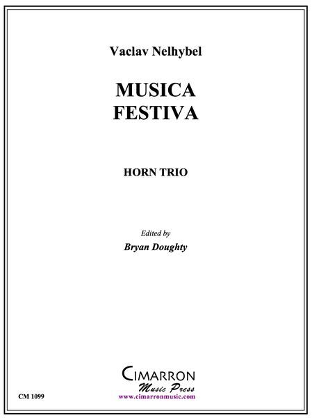 Musica Festiva : For Horn Trio / edited by Bryan Doughty.