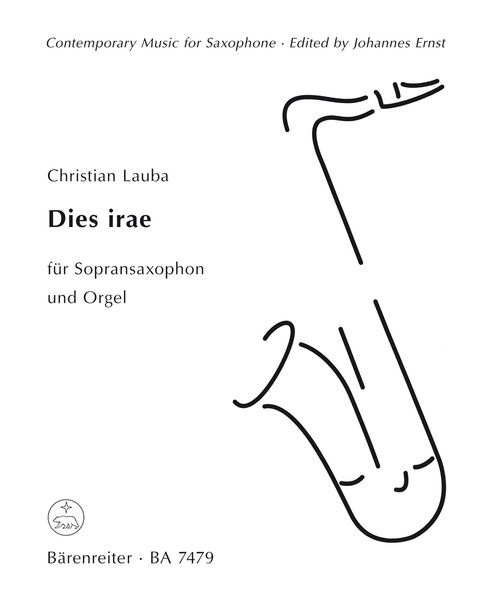 Dies Irae : For Soprano Saxophone and Organ.